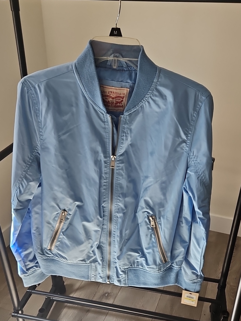 Levi's Light Blue Women's Bomber Jacket
